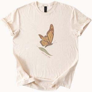 Butterfly Find Your Way Boho Tee